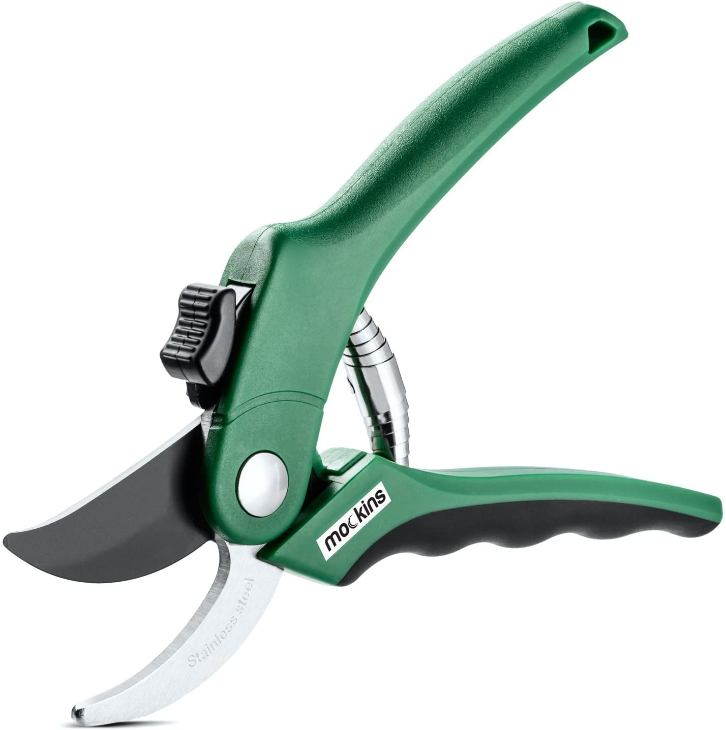 Mockins Professional Heavy Duty Stainless Steel Pruning Shears - Green (MGSHEARBP26)