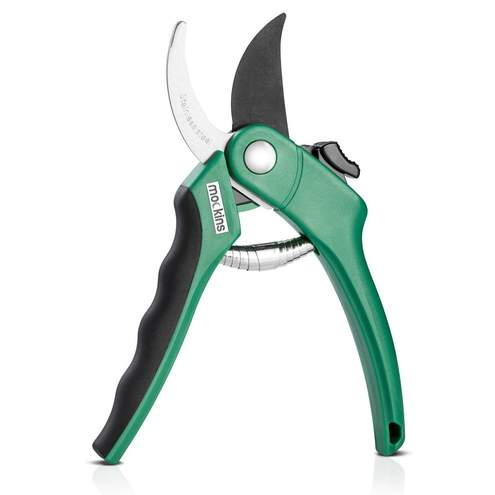 Mockins Professional Heavy Duty Stainless Steel Pruning Shears - Green (MGSHEARBP26)