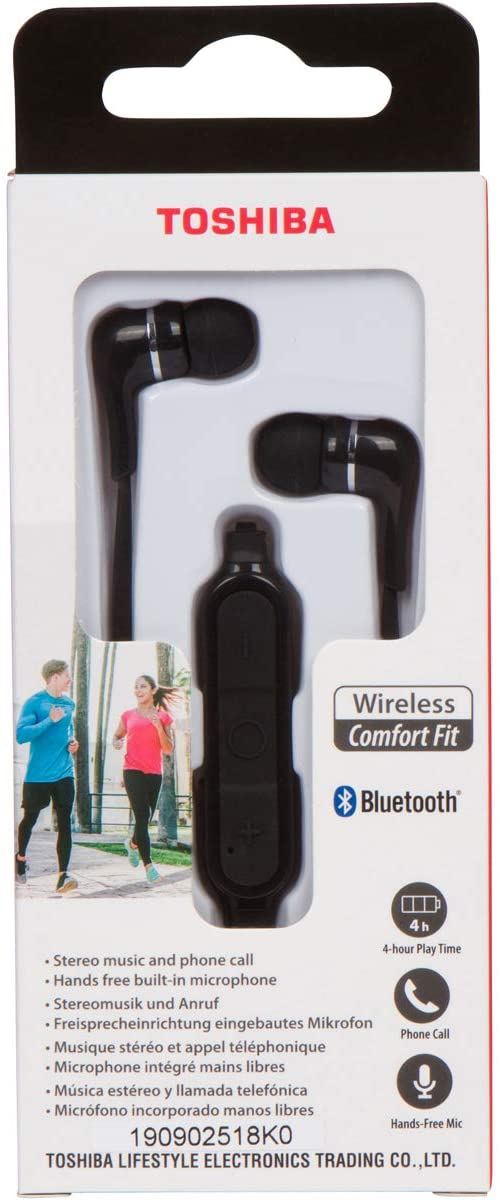 Toshiba Wireless Bluetooth Earbuds (RZE-BT312E)