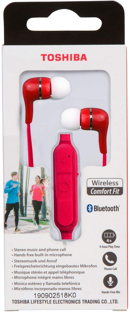 Toshiba Wireless Bluetooth Earbuds (RZE-BT312E)