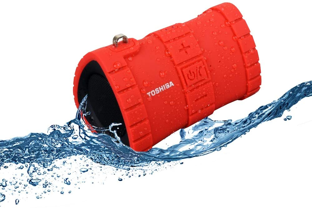 Toshiba Sonic Dive 2 Portable Bluetooth Speaker, Waterproof (TY-WSP100)