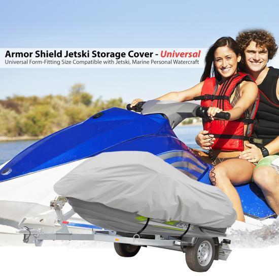 Armor Shield Jetski Storage Cover - Universal Trailer/Storage Cover for Jetski (Up to 102�� -inches)