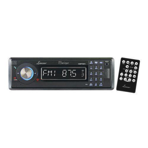 AM/FM-MPX In-Dash Marine Detachable Face Radio w/SD/MMC/USB Player & Bluetooth Wireless Technology