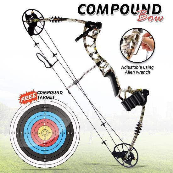 SereneLife Compound Bow (SLCOMB10)