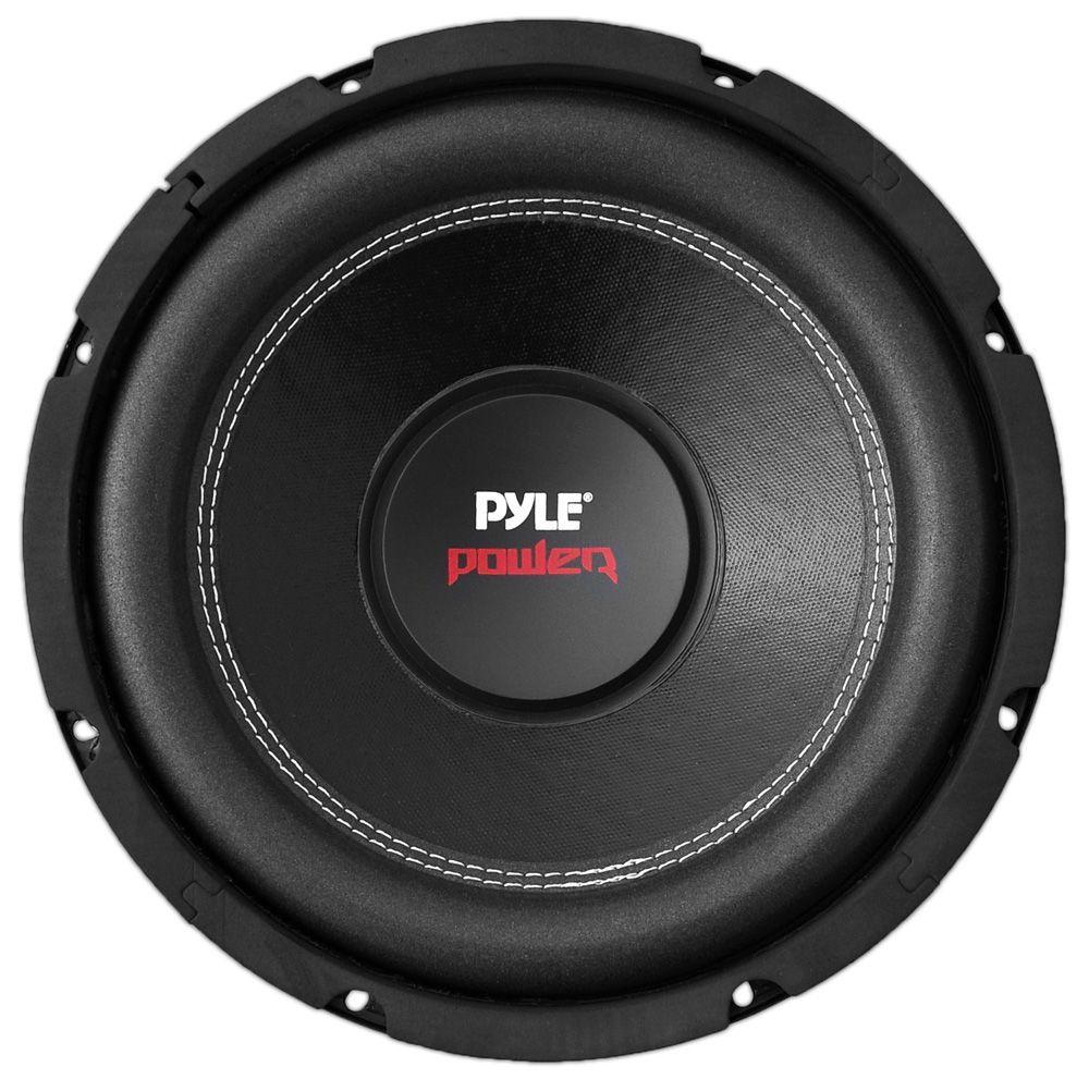 10" Car Audio Speaker Subwoofer - 1000 Watt High Power Bass Surround Sound Stereo Subwoofer Speaker System - Non Press Paper Cone, 90 dB, 4 Ohm, 50 oz Magnet, 2 Inch 4 Layer Voice Coil - Pyle PLPW10D