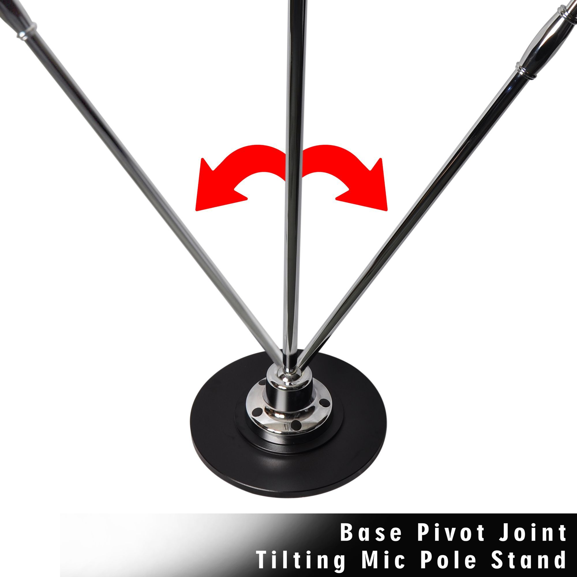 Retro Microphone and Swing Stand - Classic Vintage Professional Dynamic Unidirectional Audio Vocal Performance Mic w/ Adjustable Stand, XLR Cable Cord For Stage / Studio Use - Pyle PDMICR70SL (Silver)