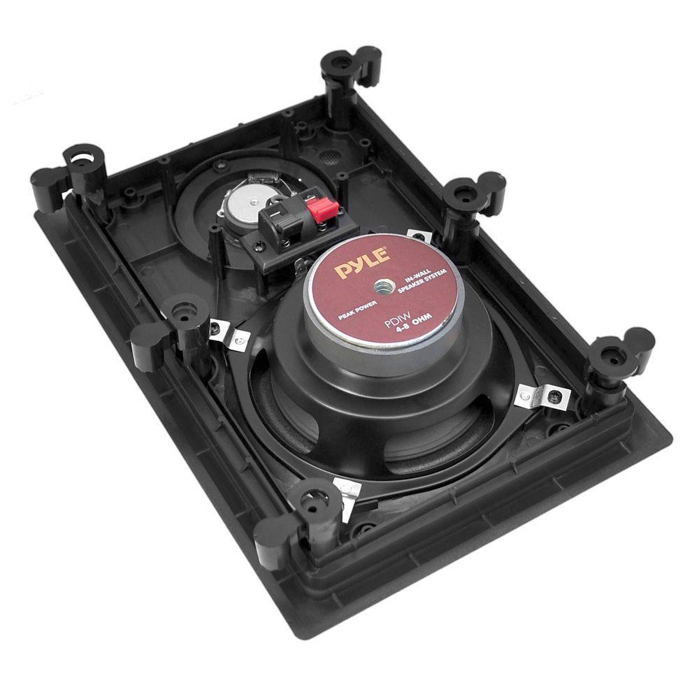 Pyle Pair of 6.5'' 2-Way Stereo Speakers, In Wall/Ceiling Mount, (PDIW65)