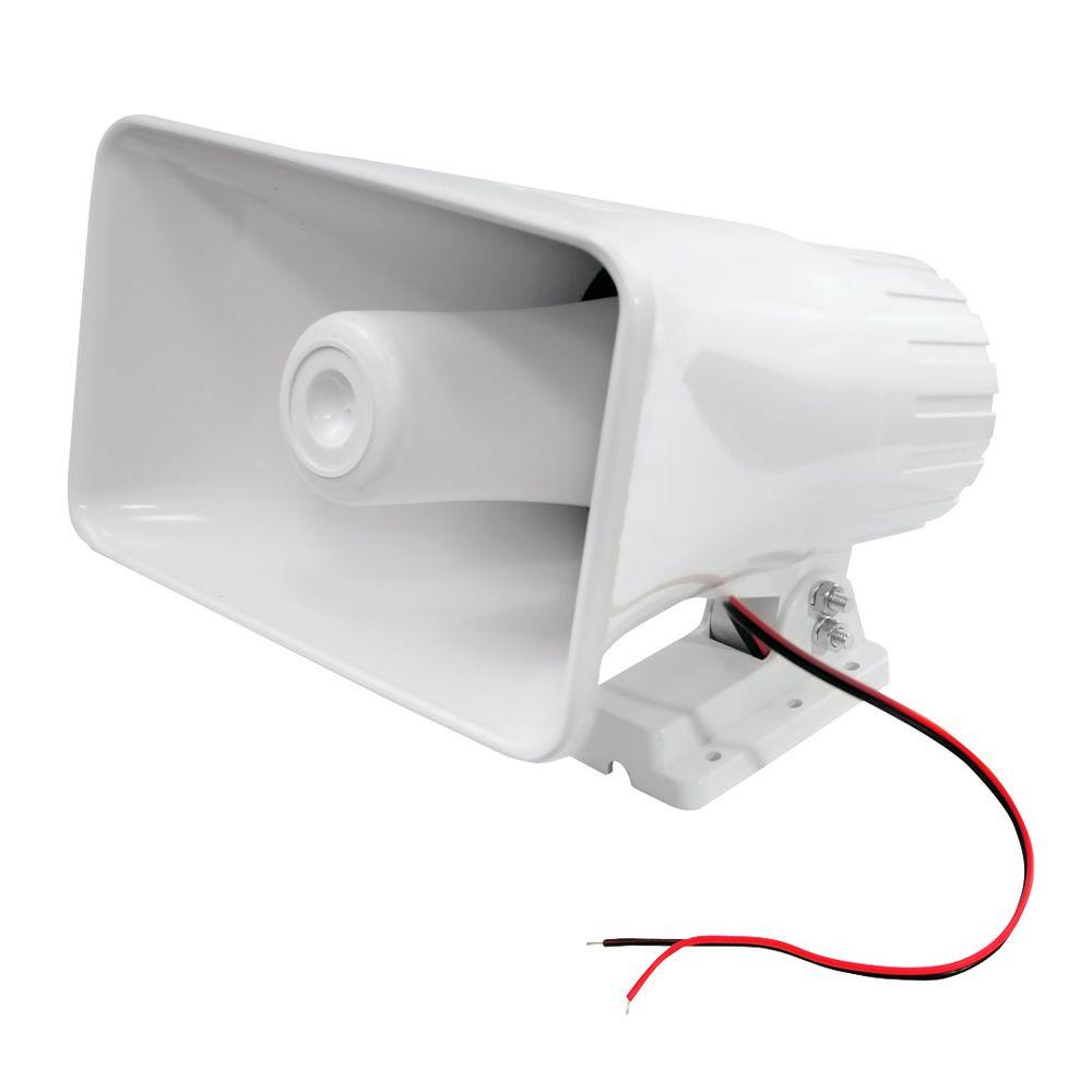 Indoor / Outdoor PA Horn Speaker - 8” Portable PA Speaker with 8 Ohms Impedance & 65 Watts Peak Power - Mounting Bracket & Hardware Included - Pyle PHSP5