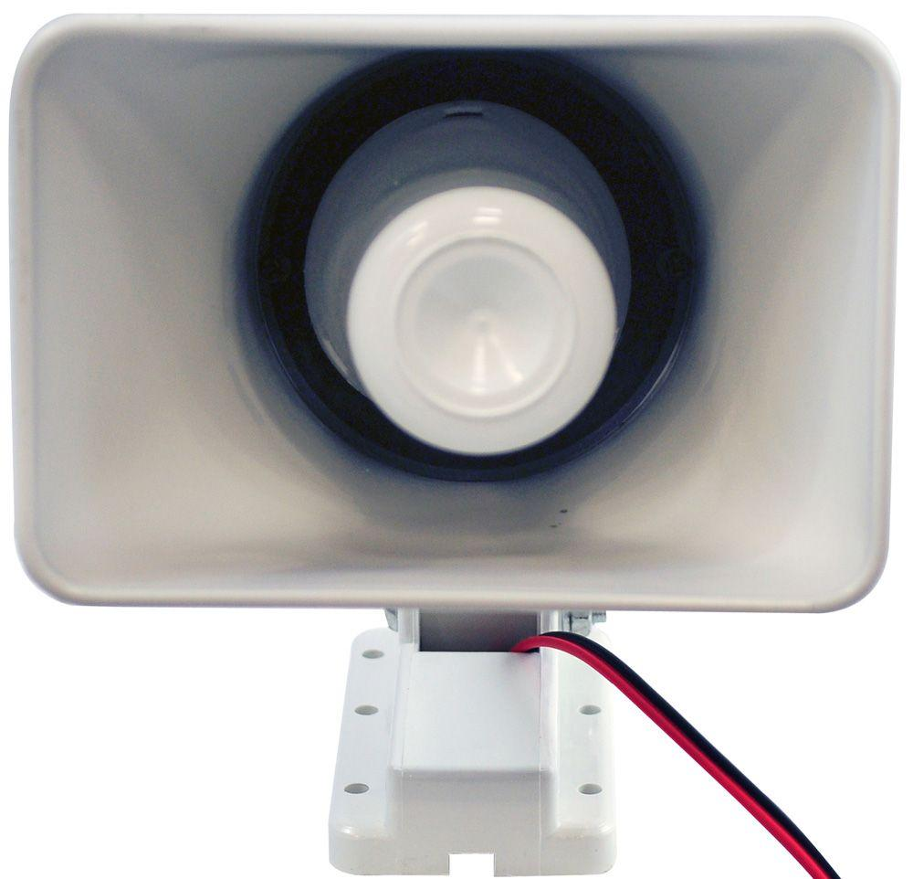 Indoor / Outdoor PA Horn Speaker - 6” Portable PA Speaker with 8 Ohms Impedance & 50 Watts Peak Power - Mounting Bracket & Hardware Included - Pyle PHSP4