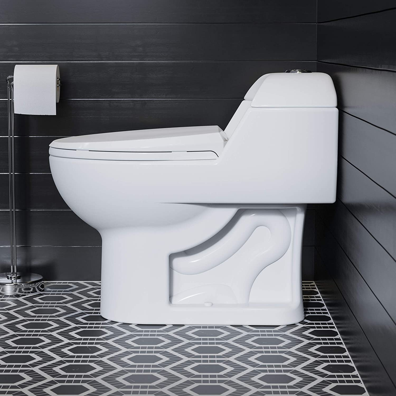 Chateau One-Piece Elongated Toilet Dual-Flush 1.1/1.6 gpf