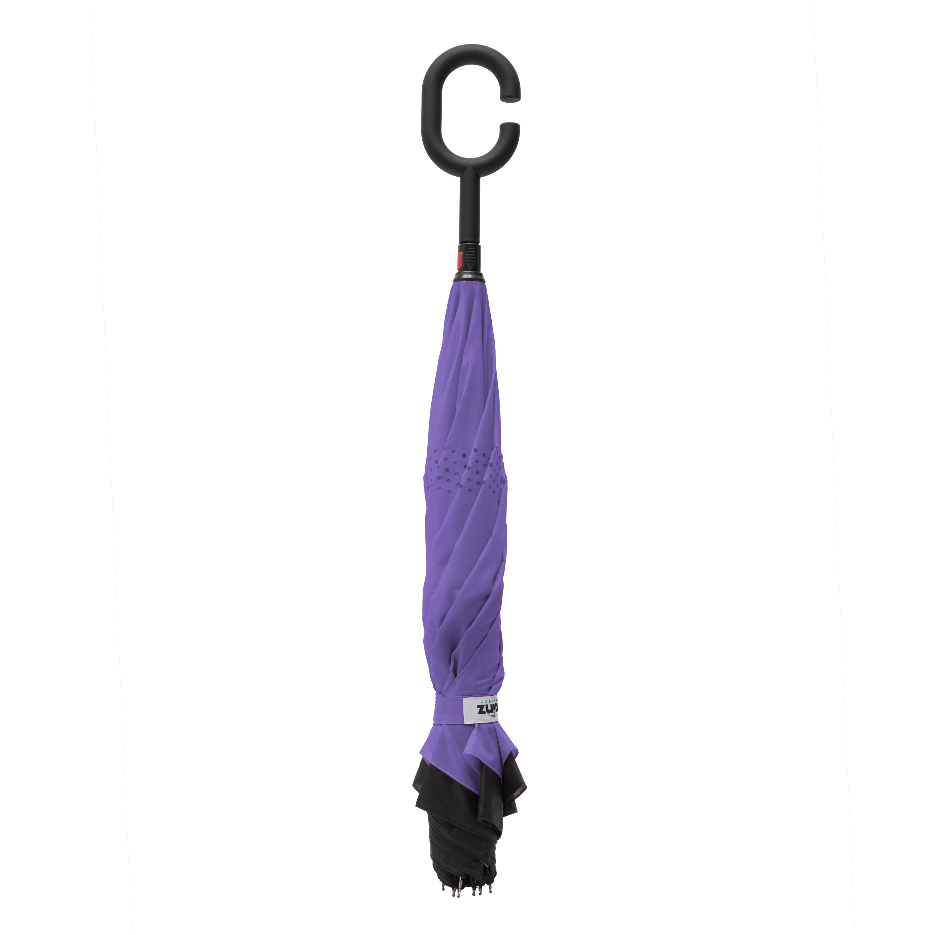 Rainz Inverted Umbrella, Reversible and Windproof, Water Repelent, Invert Folding, C-Shaped Handle