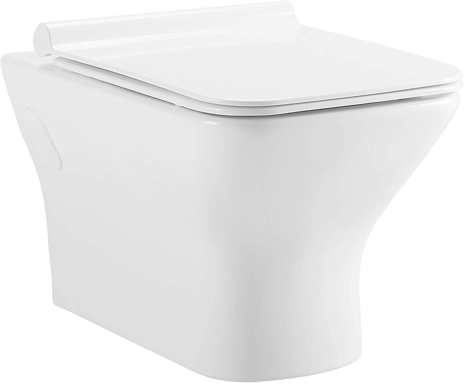 Carre Wall-Hung Elongated Toilet Bowl