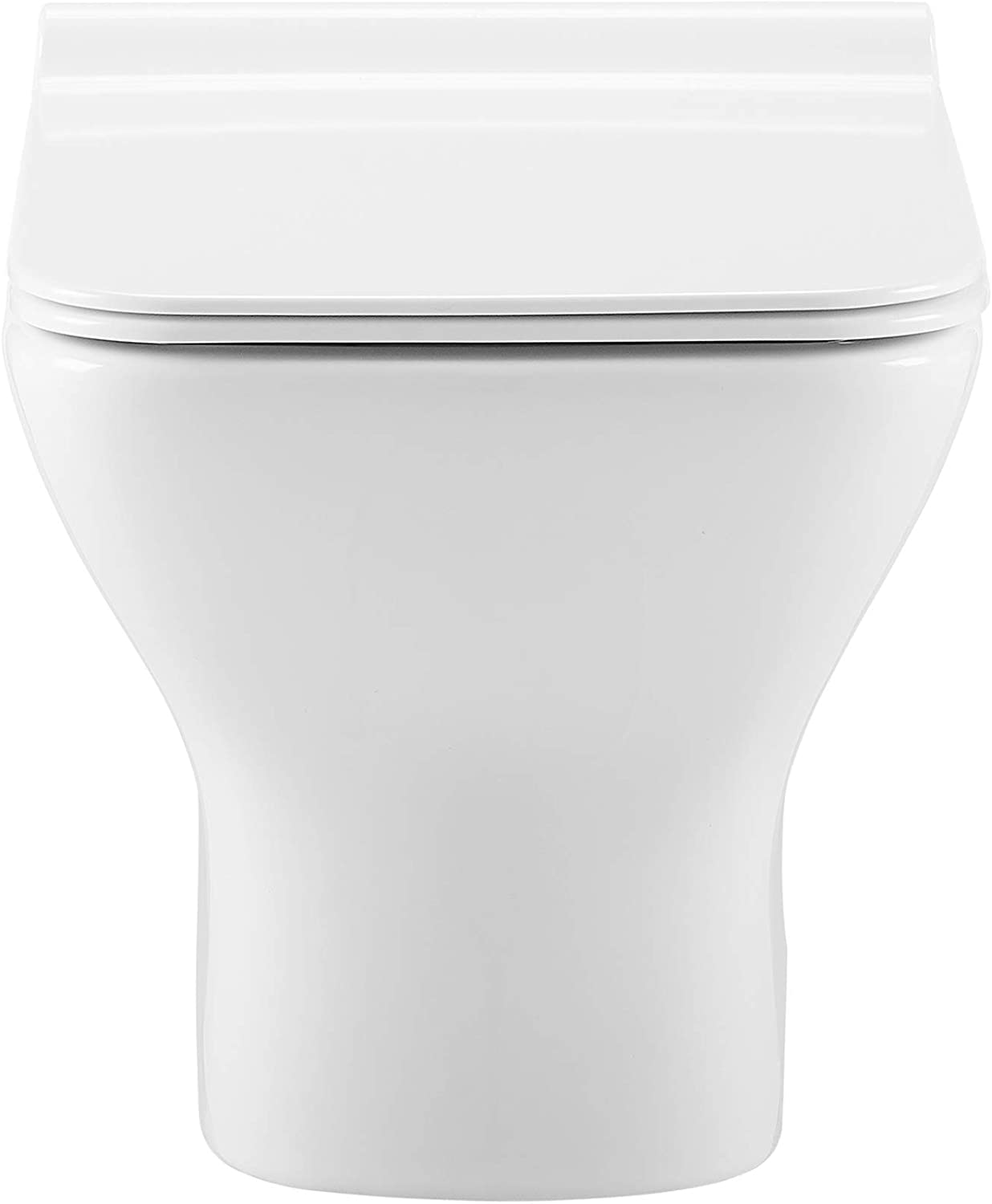 Carre Wall-Hung Elongated Toilet Bowl