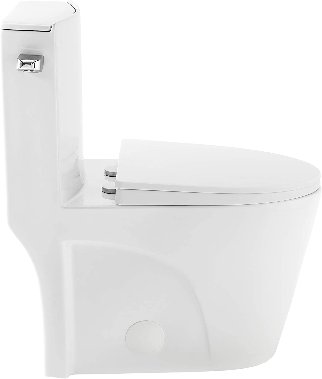 St. Tropez One-Piece Elongated Toilet Side Flush 1.28 gpf