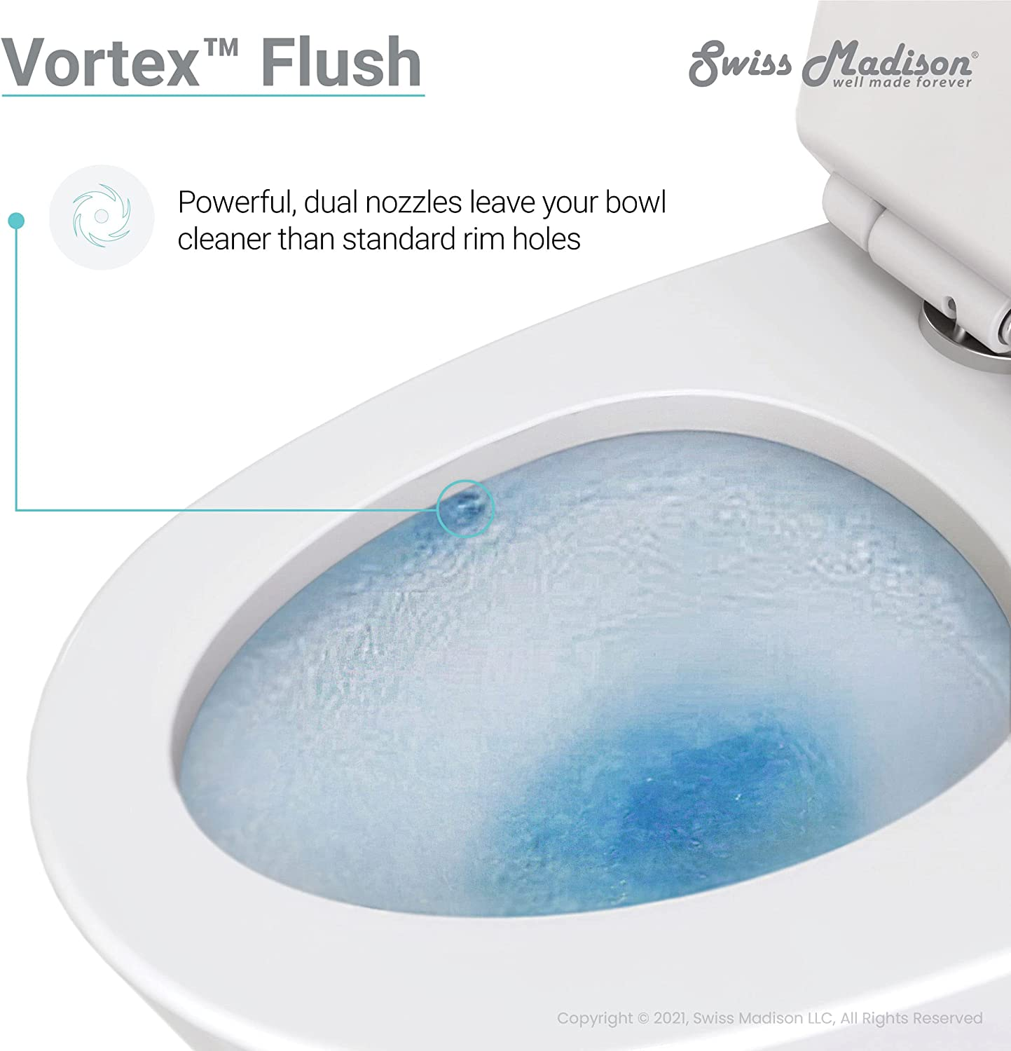 St. Tropez One-Piece Elongated Toilet Side Flush 1.28 gpf