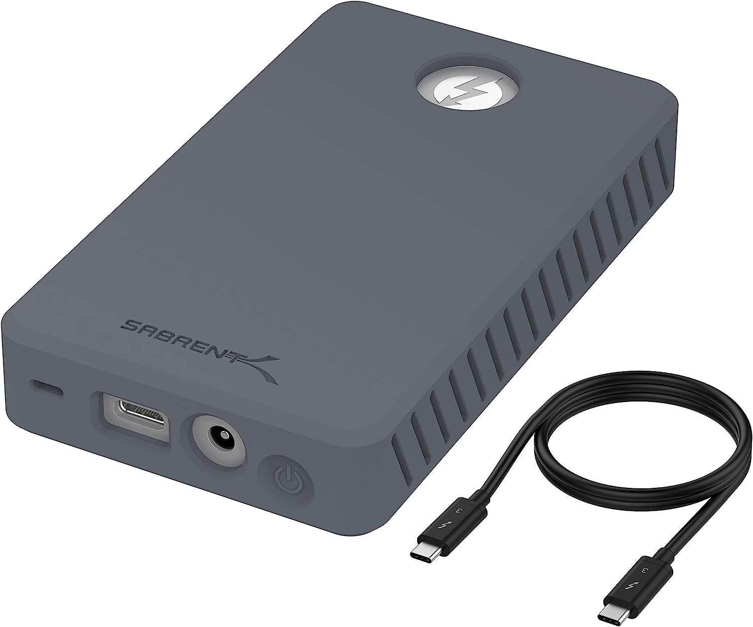 SABRENT Thunderbolt 3 to Dual NVMe M.2 SSD Tool Free Enclosure (EC-T3DN)