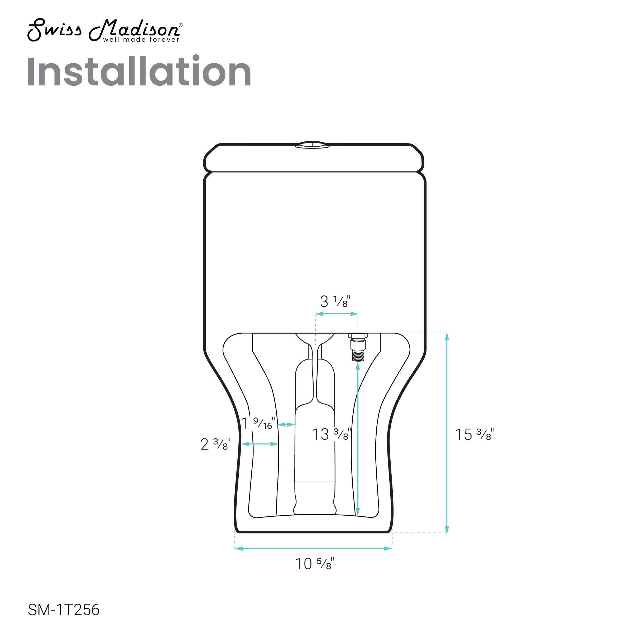 Carre One-Piece Square Toilet Dual-Flush 1.1/1.6 gpf