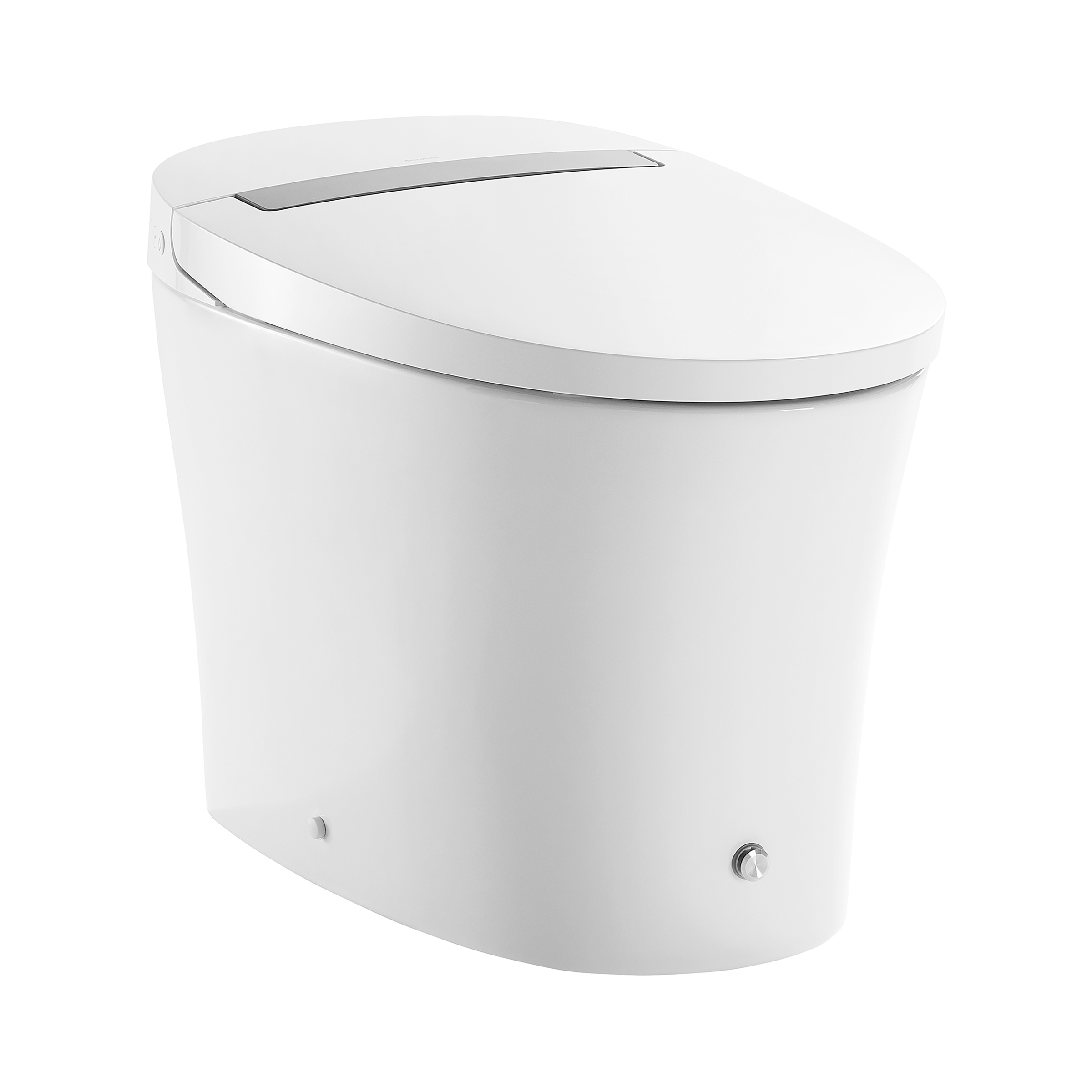 Hugo Smart Tankless Elongated Toilet, Touchless Vortexâ¢ Dual-Flush 1.1/1.6 gpf