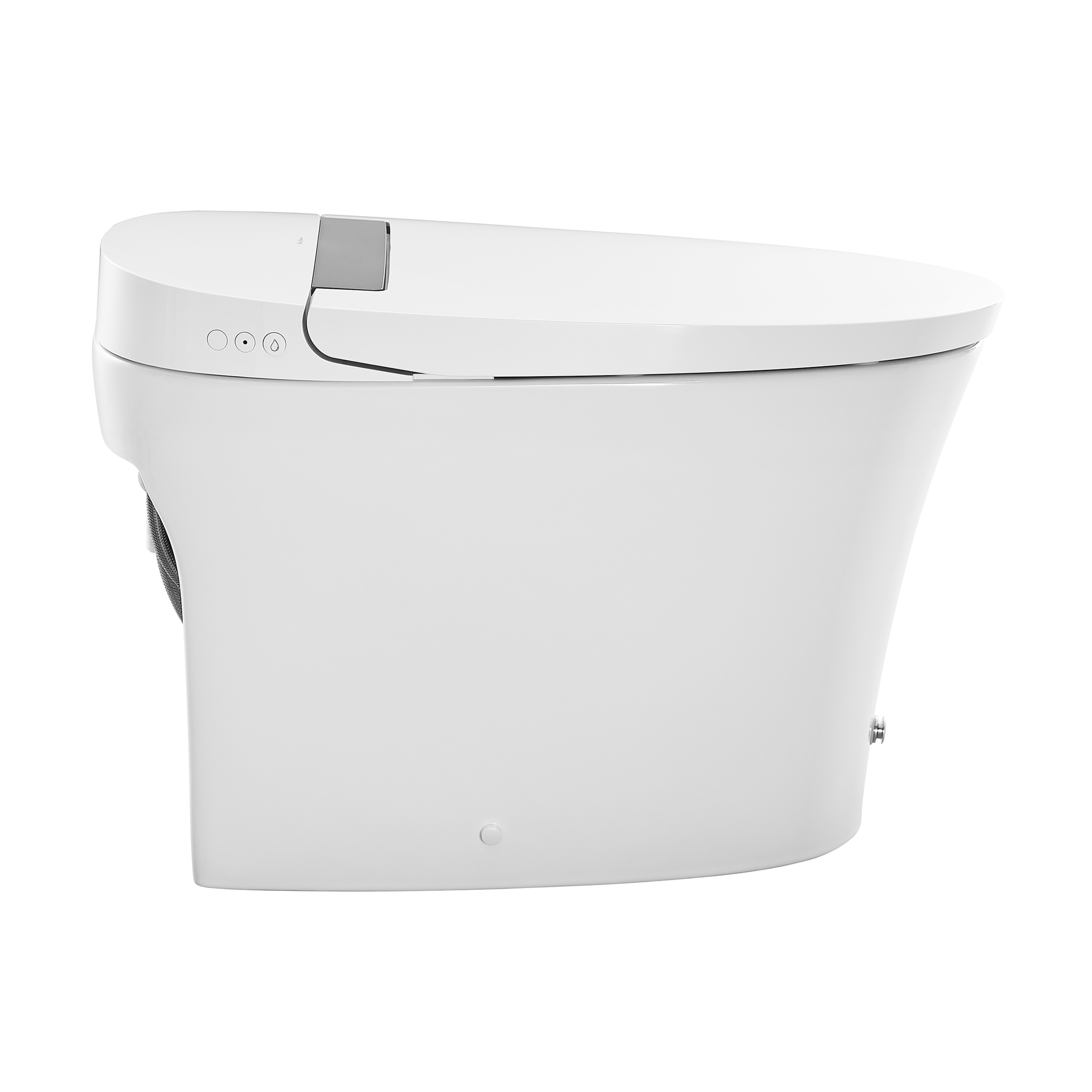 Hugo Smart Tankless Elongated Toilet, Touchless Vortexâ¢ Dual-Flush 1.1/1.6 gpf