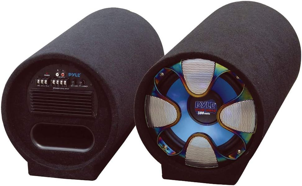 PYLE PLTAB8 8-Inch 250 Watt Amplified Subwoofer Tube