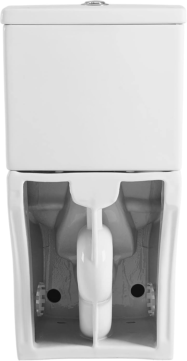 Swiss Madison Well Made Forever SM-2T257 Two Piece Toilet, Glossy White