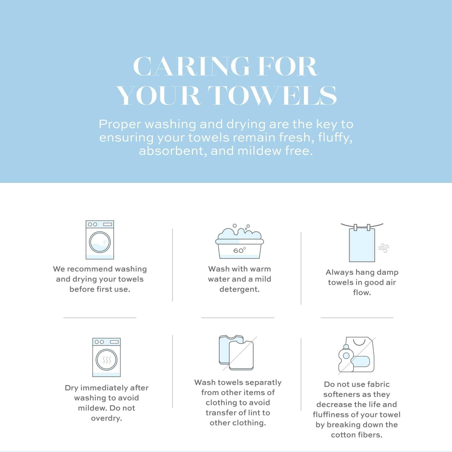 White Classic - Luxury Bath Sheet Towels for Adults Extra Large | Highly Absorbent Hotel spa Bathroom Towel | 35x70 Inch | 2 Pack, Light Grey