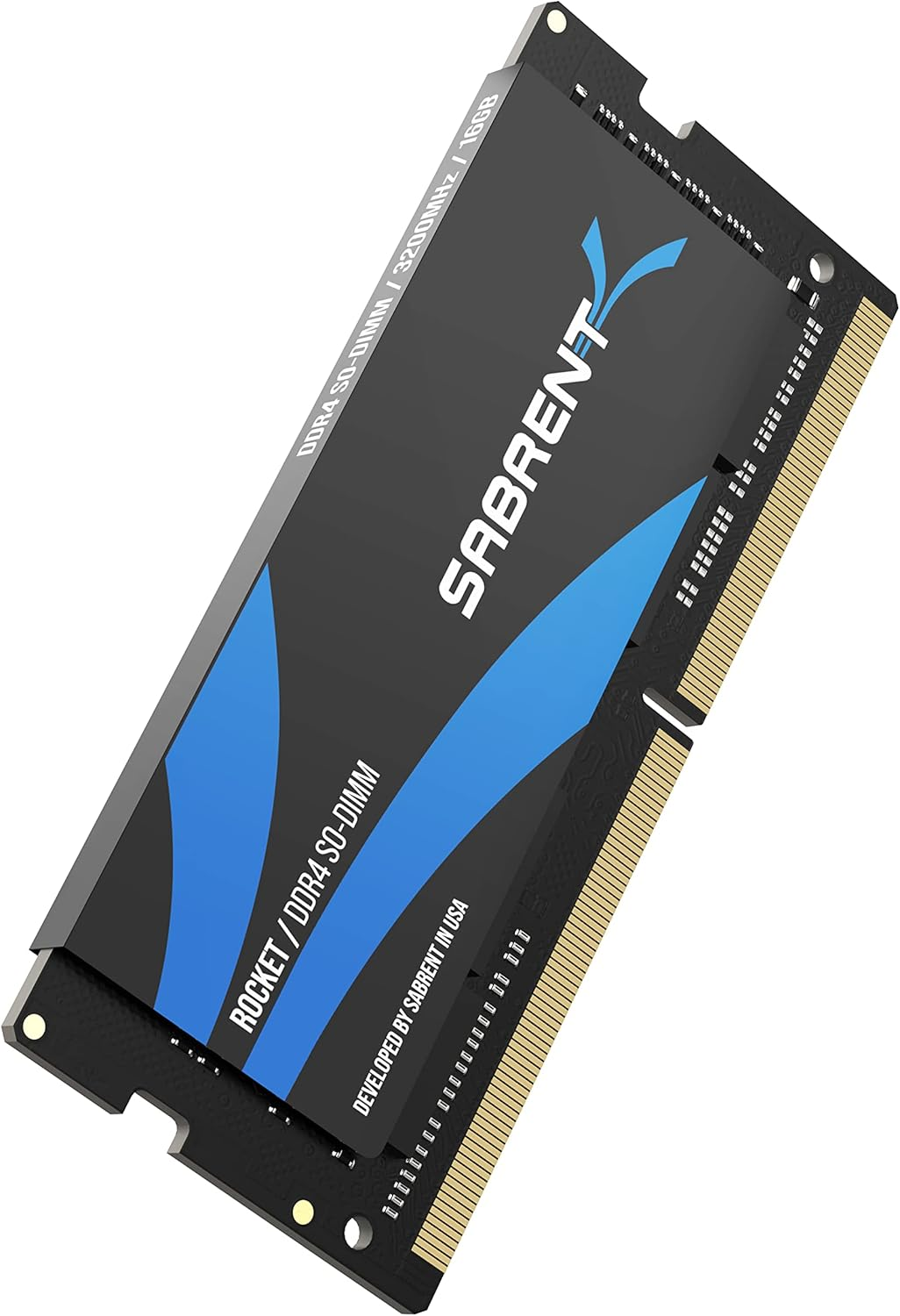 Sabrent Rocket 16GB DDR4 SO-DIMM 3200MHz Memory Module for laptops, ultrabooks, and mini-PCs (SB-DDR16)