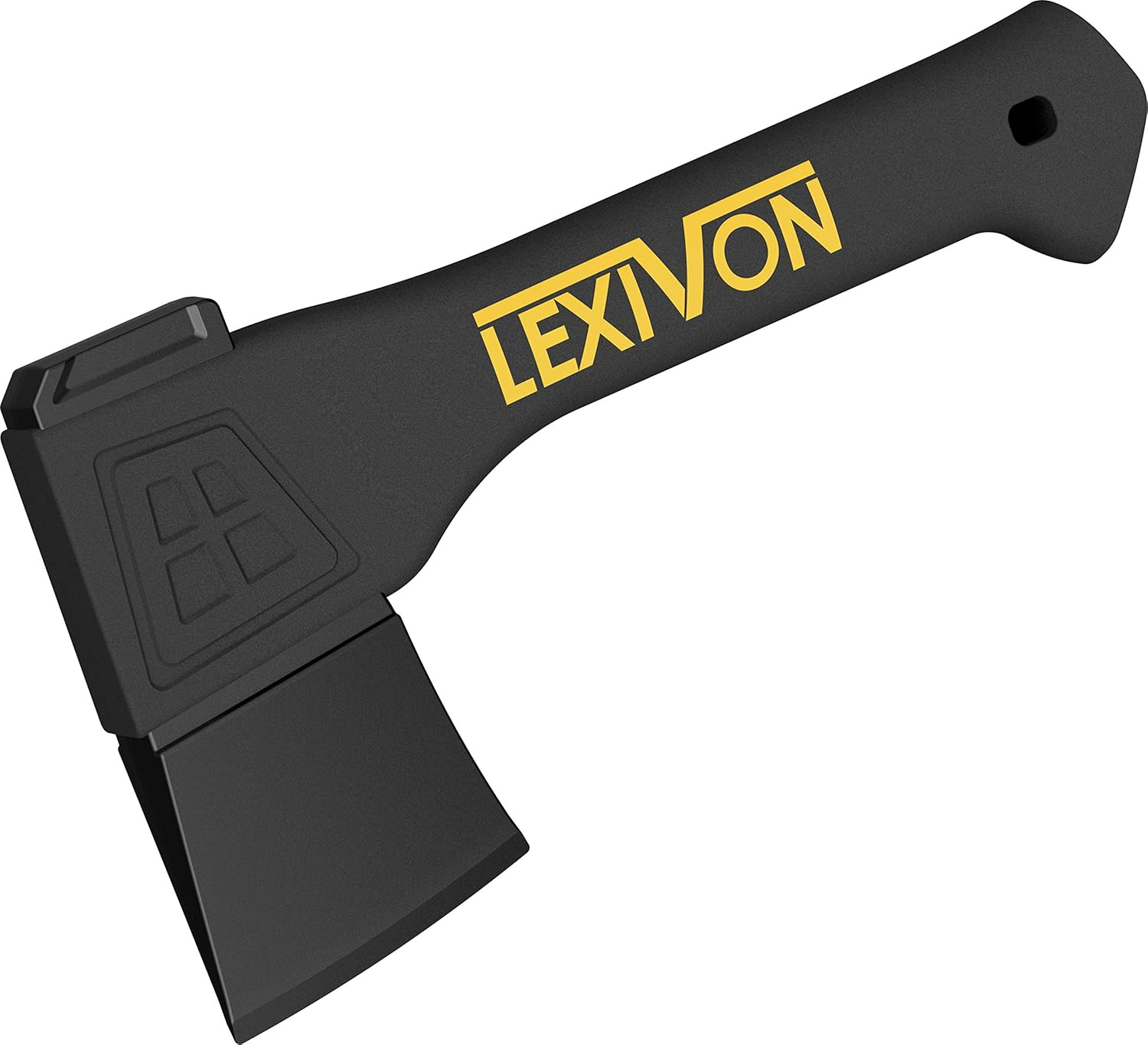 Lexivon 9" In Camping Hatchet, Lightweight Design, Ergonomic Fibreglass Composite Handle, Protective Carrying Sheath (LX-V9)