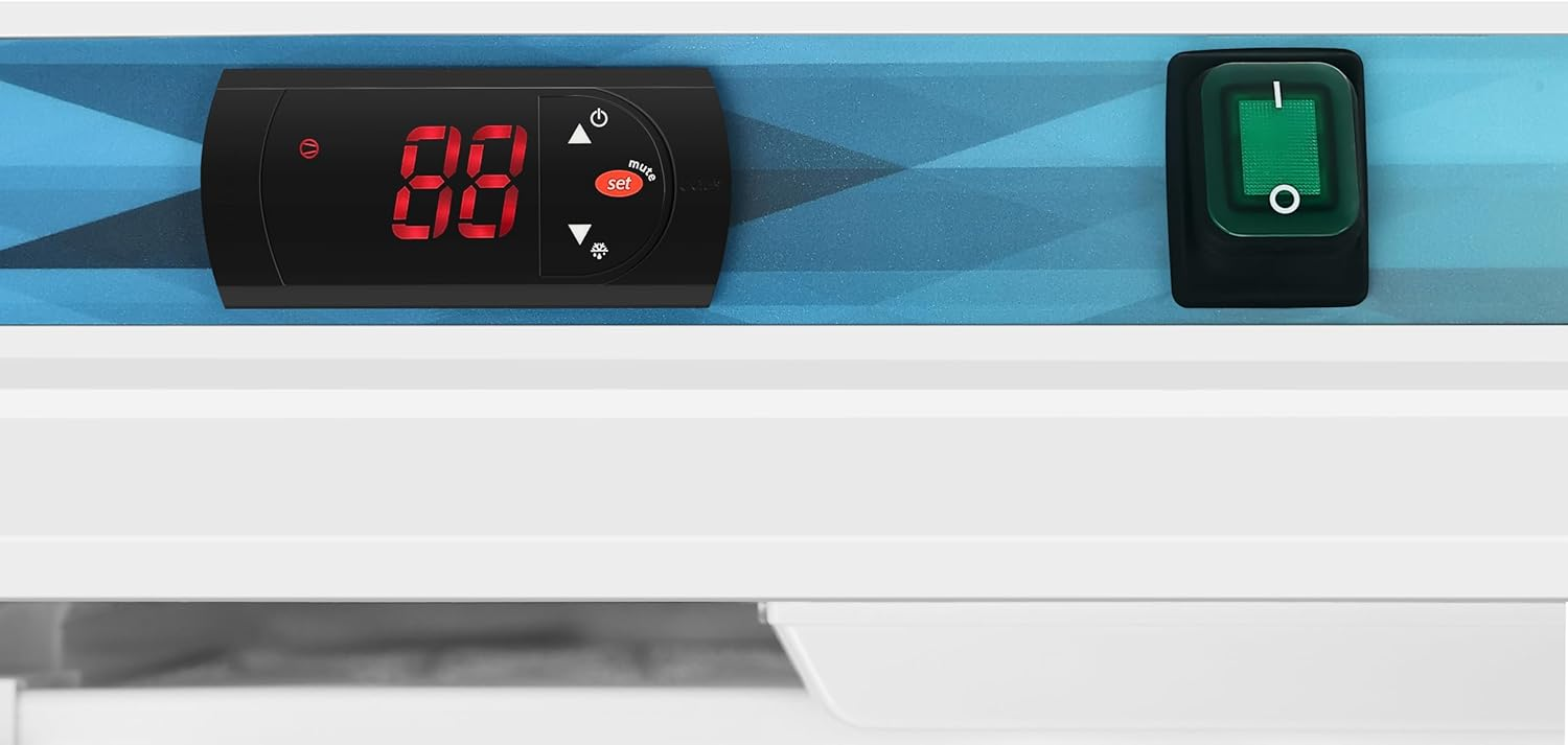 KoolMore KM-FMD20WH 21 Cu. ft. Commercial Reach-in Freezer in White Manual Defrost, Solid Door