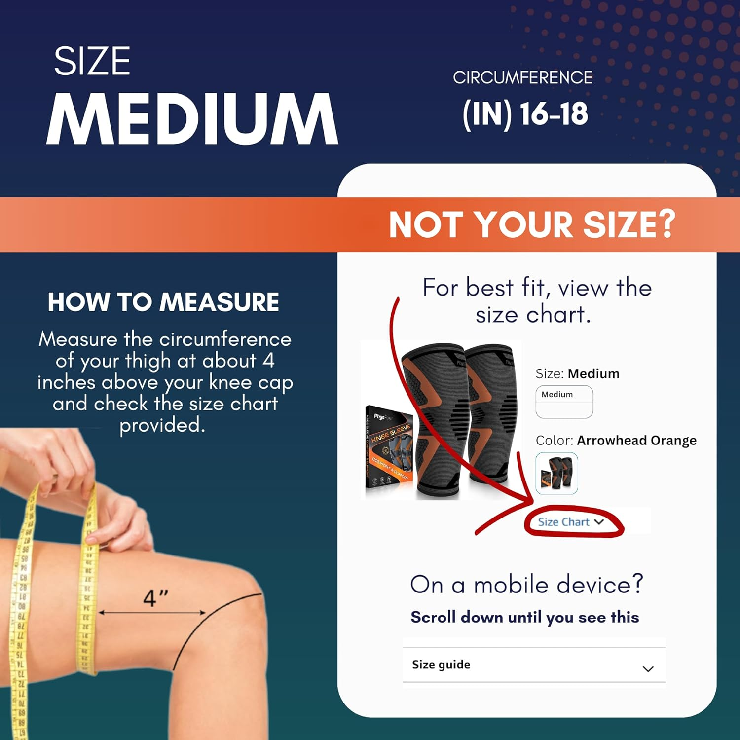 Knee Brace for Pain Relief – 2-Pack Compression Knee Sleeves for Men and Women – Support for Weightlifting, Gym, Sports, Volleyball, Meniscus Tears, ACL, and Arthritis