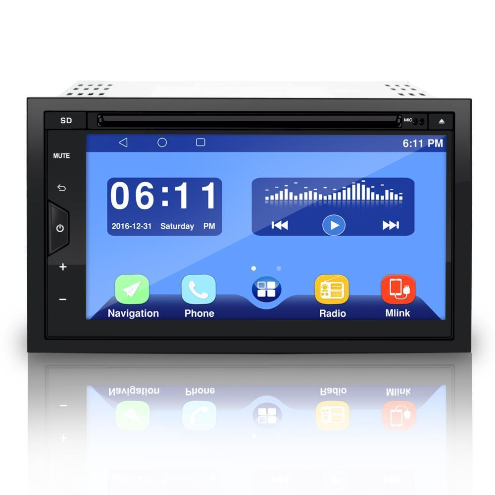 Pyle Car Stereo Receiver System, Bluetooth/WIFI, 4K 6.8'' Touchscreen, AM/FM Radio, (PLDAND697)