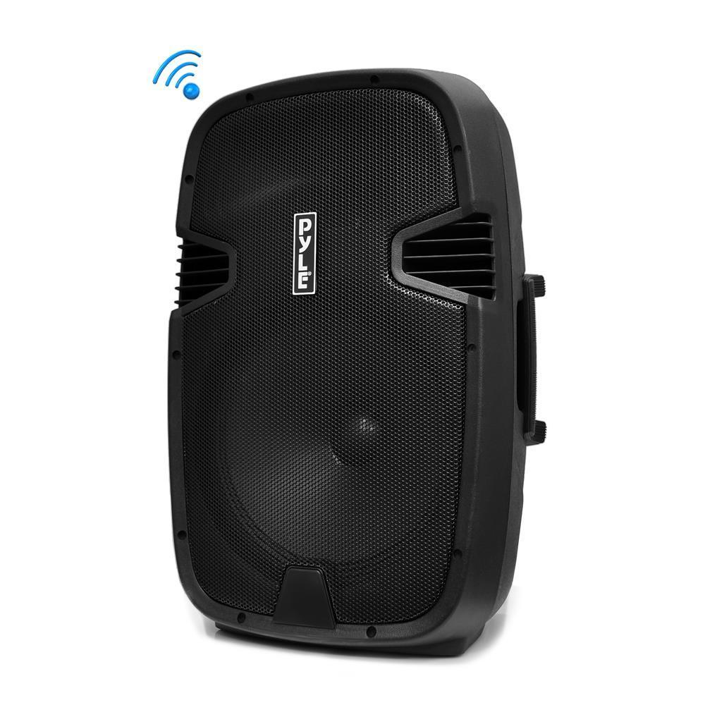 PylePro Portable Bluetooth PA Loudspeaker System, Built-in Rechargeable Battery, MP3/USB/SD Readers, FM Radio, 15'' Subwoofer, 1000 Watt (PPHP152BMU)