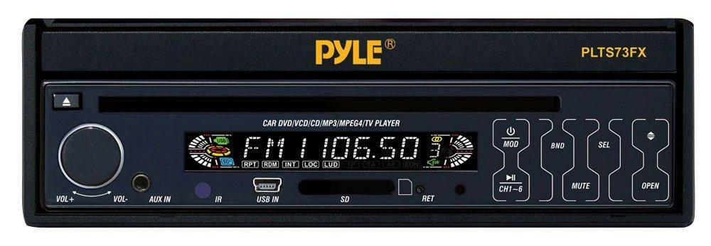 Pyle 7.0'' In-Dash Motorized Touchscreen Monitor, AM/FM Radio, (PLTS73FX)