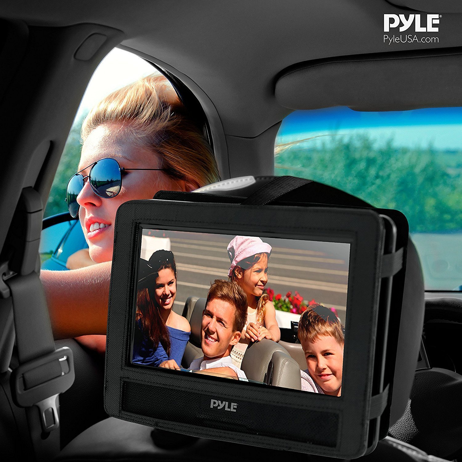 PyleHome 14'' Portable CD/DVD Player, Hi-Re Widescreen Display with Rechargeable Battery (PDH14)