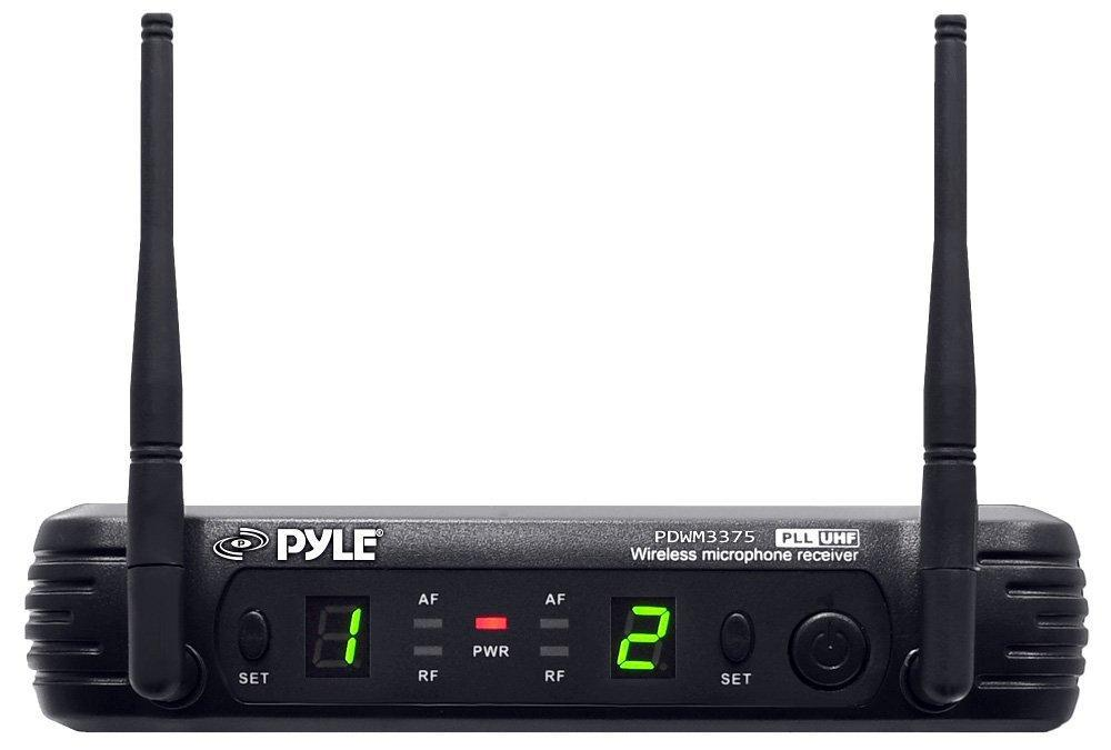 PylePro Wireless Handheld Microphone System With Selectable Frequencies (PDWM3375)