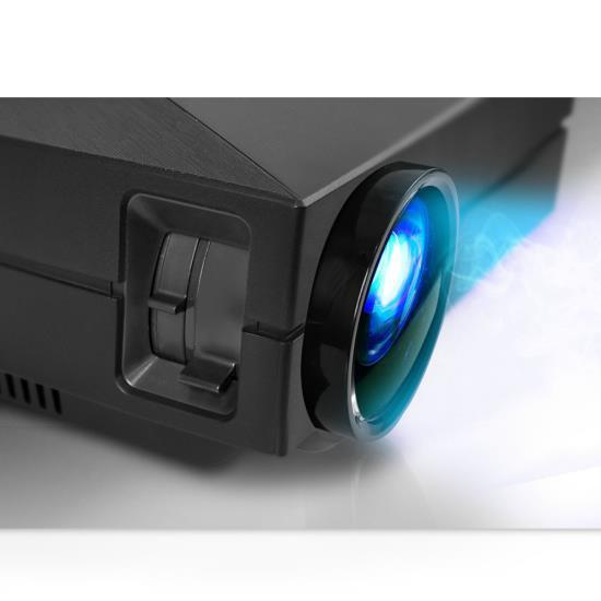 Pyle Compact HD Digital Multimedia Projector, Lightweight, Built-In Speaker  (PRJG82)