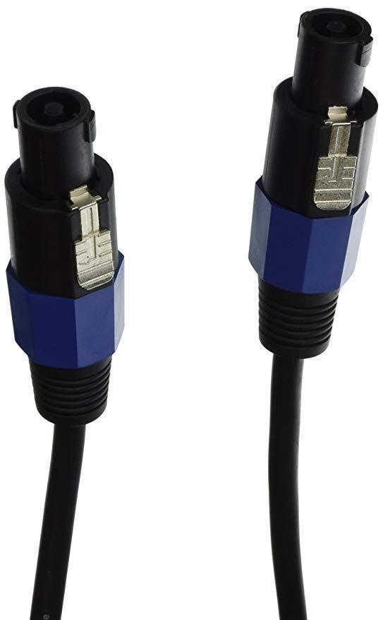 Pyle Professional 12 Gauge Speakon to Speakon Male Audio Cord, 30 ft. (PPSS30)