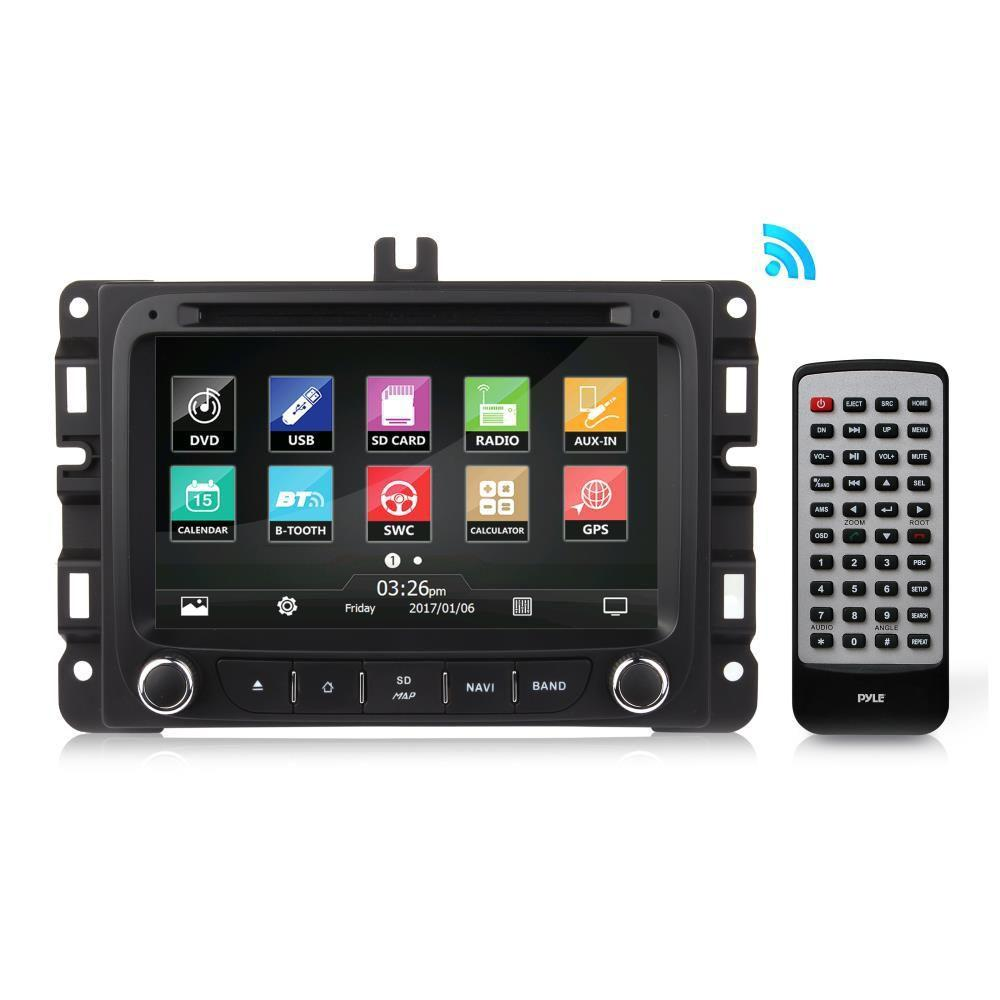 Pyle Jeep Renegade 2015-2016 Bluetooth Car Stereo Receiver, 7'' HD Touchscreen, AM/FM Radio, (PJEEPREN16)