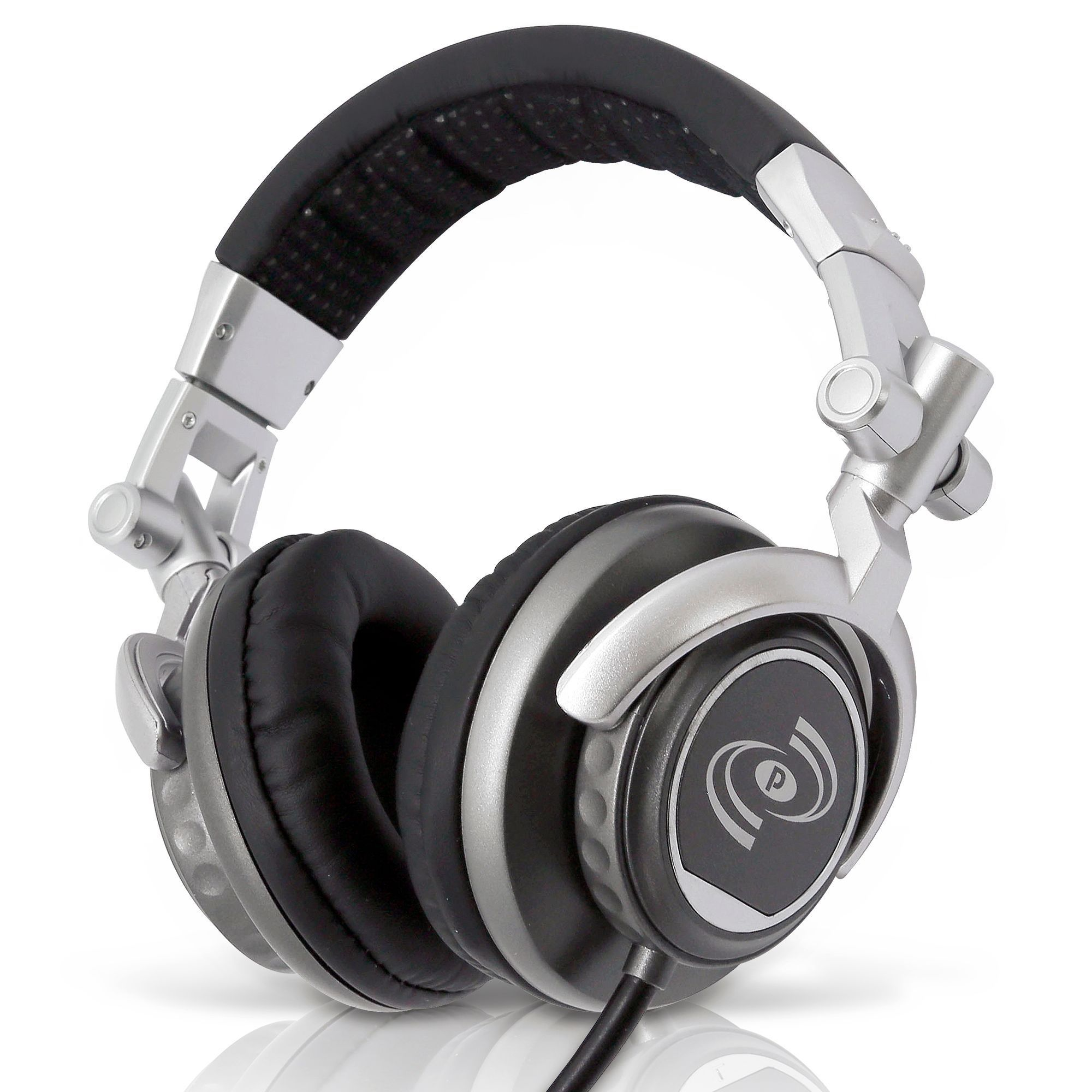 Pyle Professional Over Ear Studio DJ Wired Headphones, Turbo Active, (PHPDJ1)