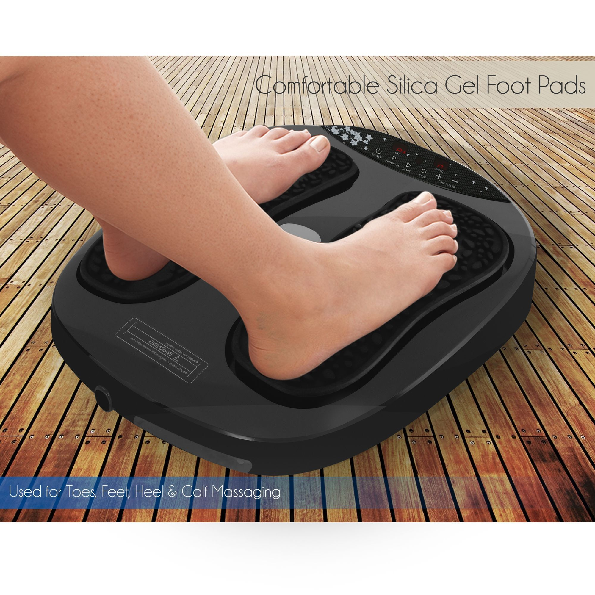 SereneLife Shiatsu Therapy Foot Massager, (SLFTMSG20)