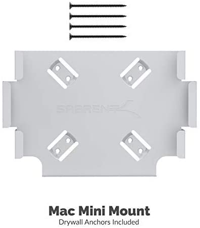 Sabrent Mac Mini Vesa Mount, Wall/Under Desk Mount (BK-MACM)