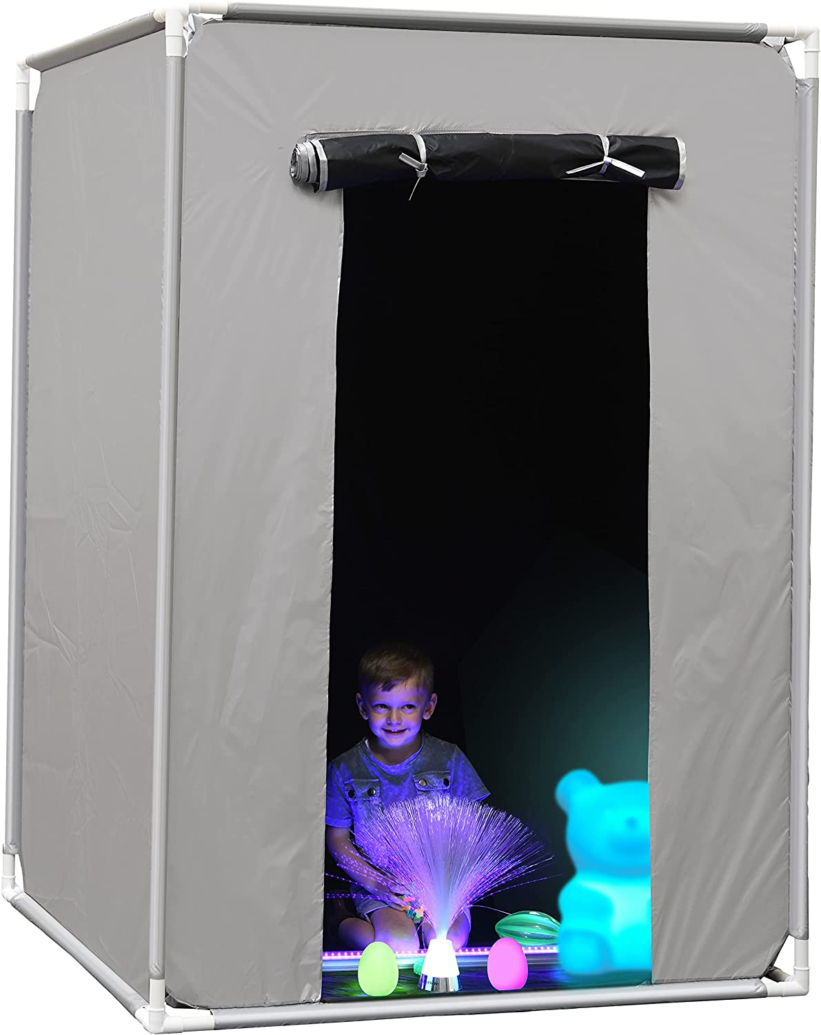 Playlearn Blackout Sensory Tent – Kids Play Tent - Ideal Calm Down Corner for Autistic Children (6 FT)