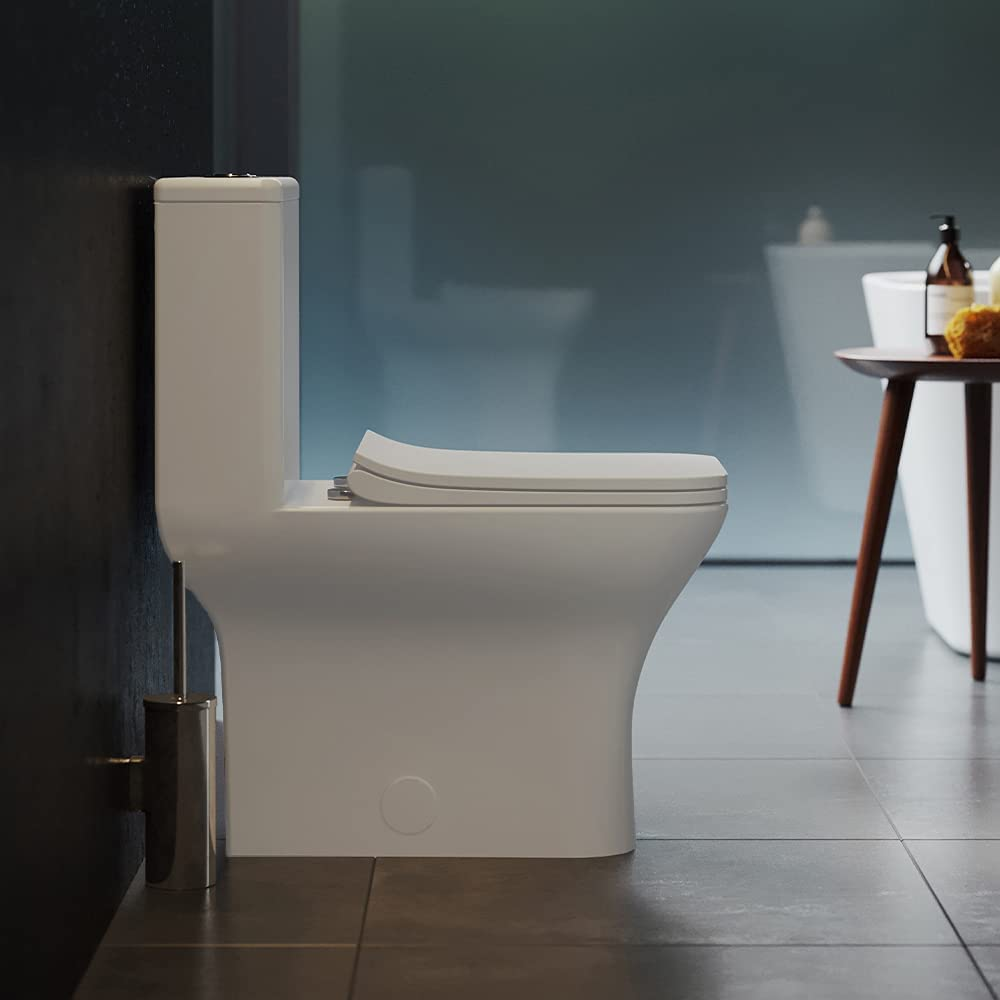 Carre One-Piece Square Toilet Dual-Flush 1.1/1.6 gpf