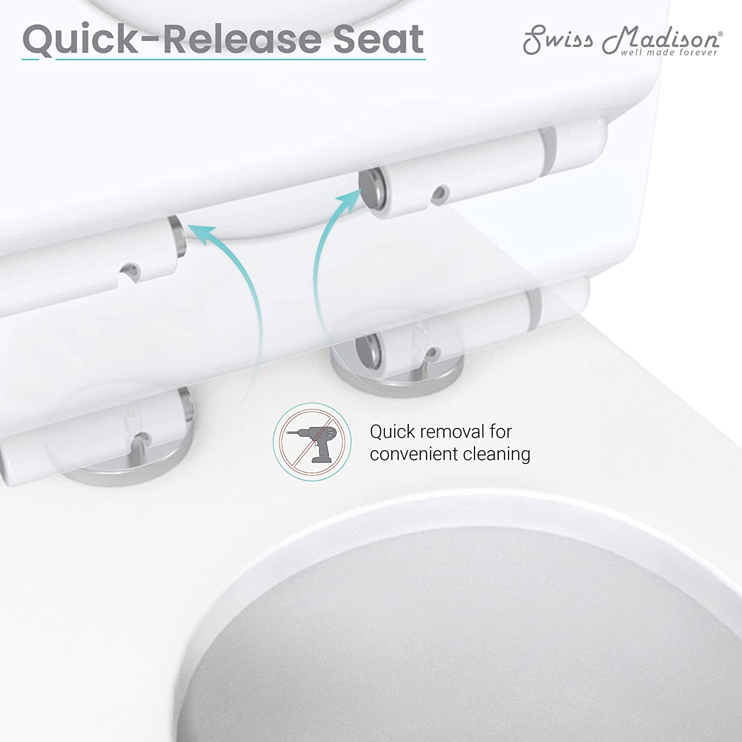 Carre One-Piece Square Toilet Dual-Flush 1.1/1.6 gpf