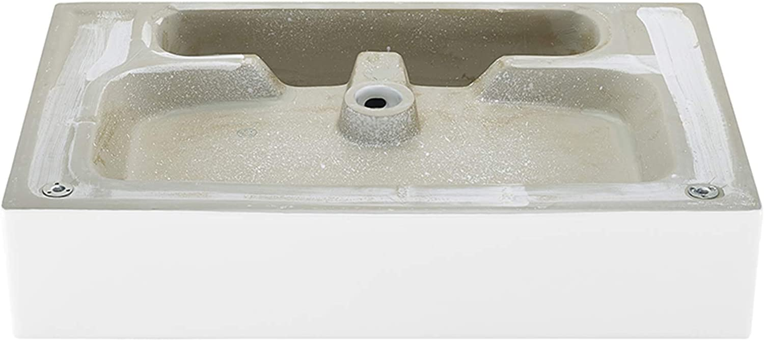 Swiss Madison Well Made Forever SM-CS771 Claire 24" Console Sink, Glossy White