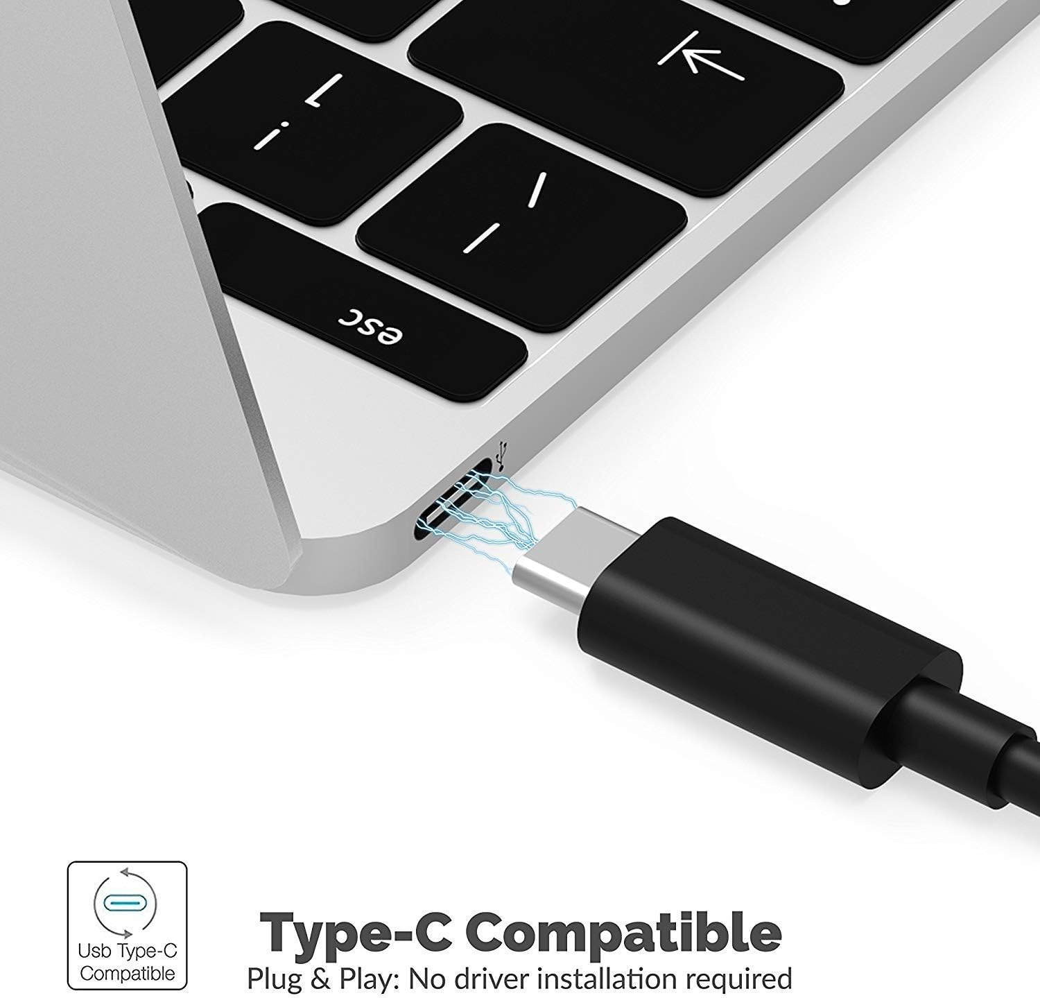 SABRENT USB 3.1 Type-C to DisplayPort Adapter (DA-DPUC)