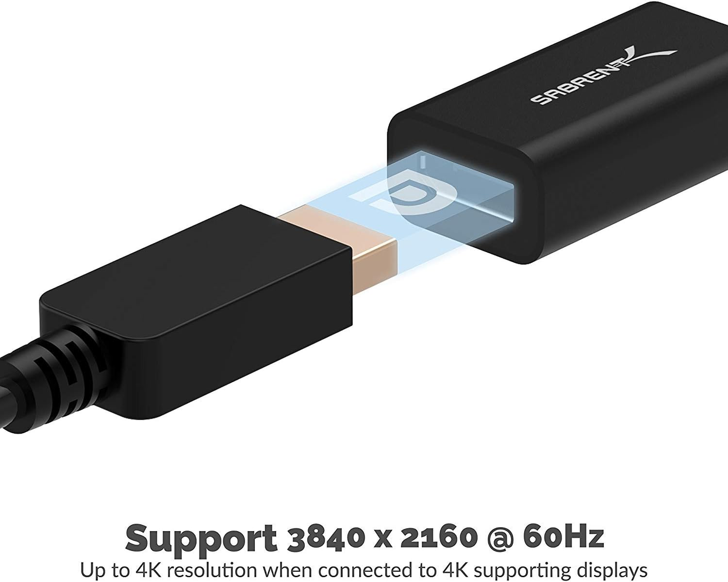 SABRENT USB 3.1 Type-C to DisplayPort Adapter (DA-DPUC)
