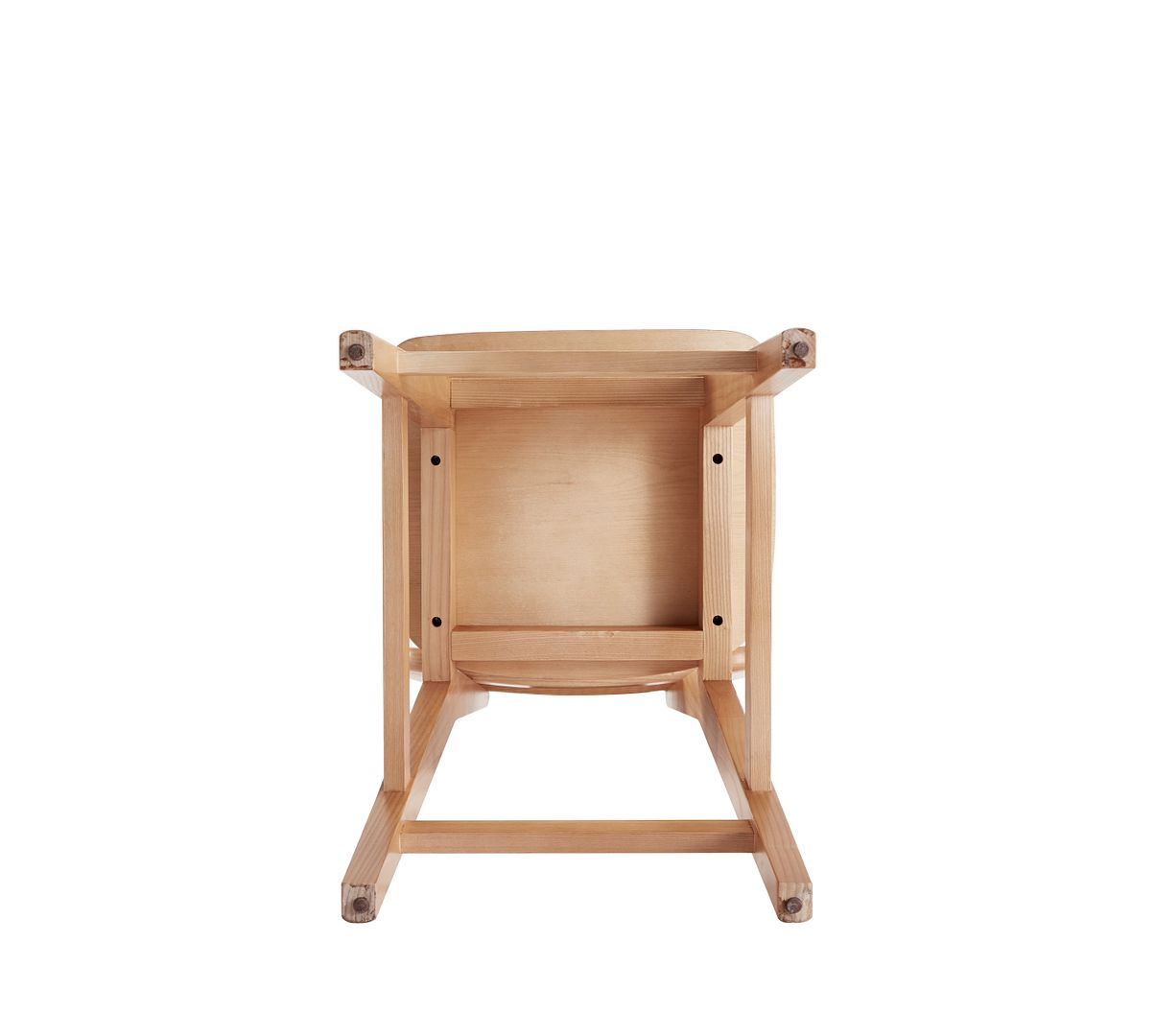 Versailles Counter Stool in Black and Natural Cane