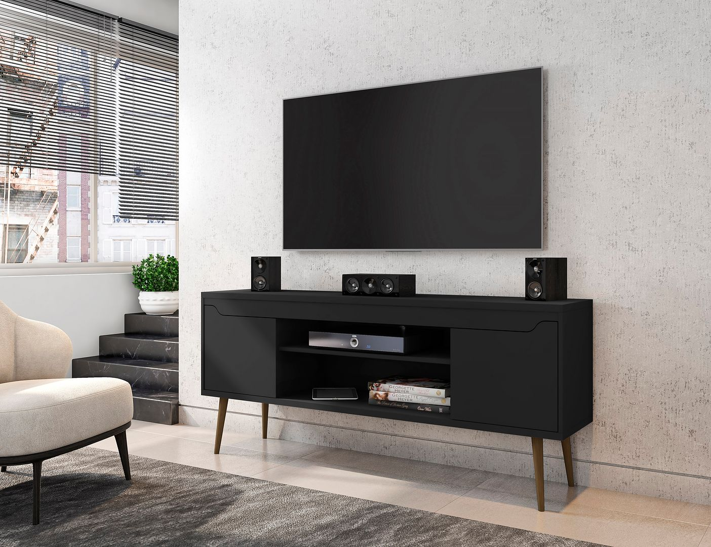 Bradley 62.99 TV Stand