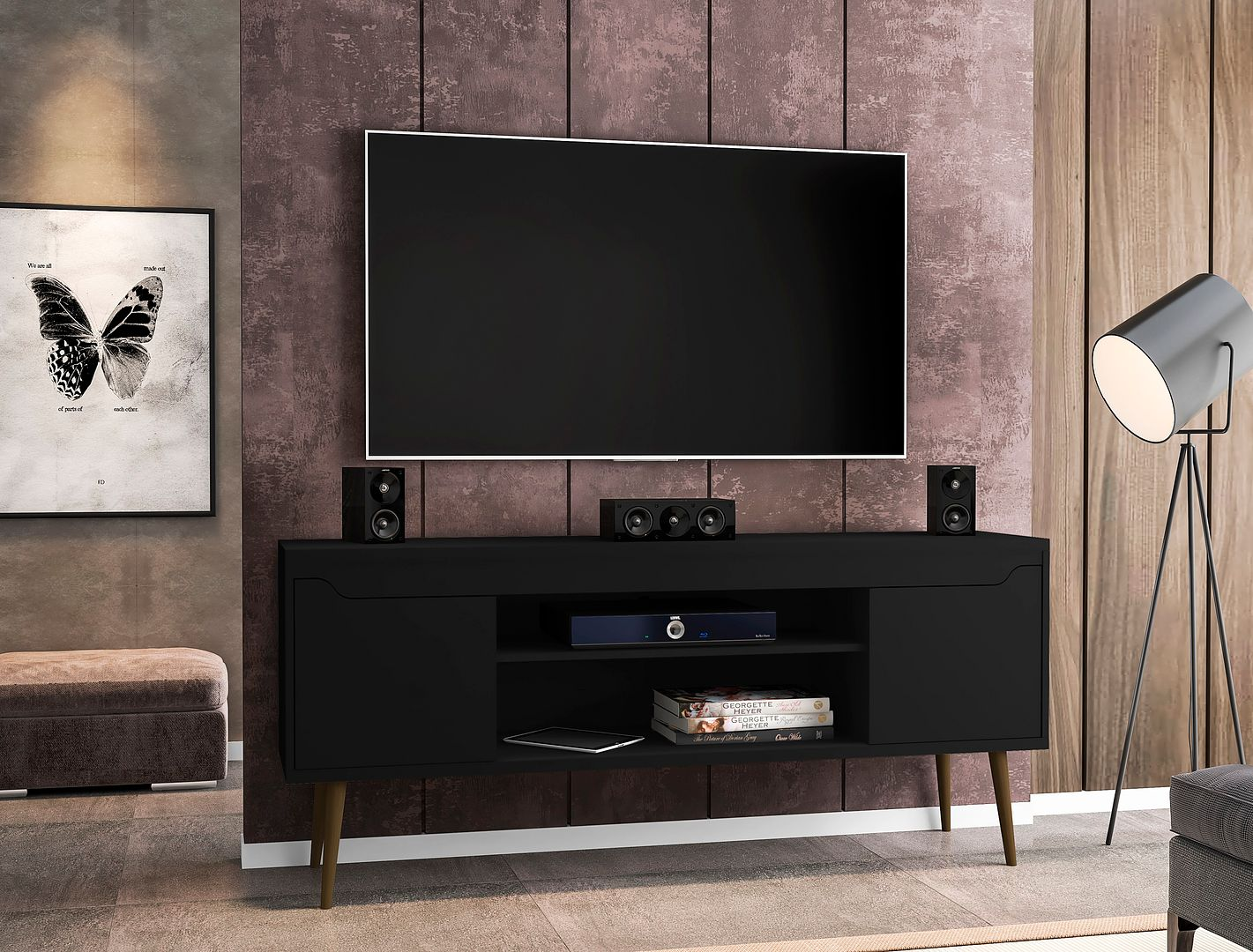 Bradley 62.99 TV Stand